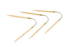 Addi CraSyTrio Double Point Knitting Needles - Bamboo Long  - 30cm (6.00mm)