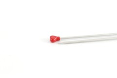 Addi Aluminium Single Point Knitting Needles - 40cm (5.00mm)