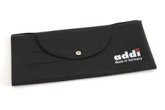 Addi Rita Organizer for 10 Sets of Double Pointed Needles (2-8mm) - Black Plastic
