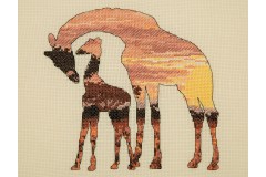 Anchor - Maia Collection - Giraffe Silhouette (Cross Stitch Kit)
