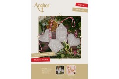 Anchor - Christmas Decorations - Gingerbread (Embroidery Kit)