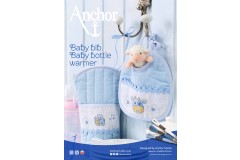 Anchor - Baby Bib and Bottle Warmer Cross Stitch Chart (Downloadable PDF)