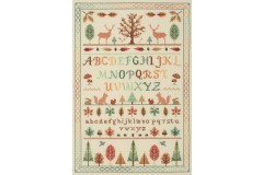 Anchor - Alphabet Sampler - Autumn Forest (Cross Stitch Kit)