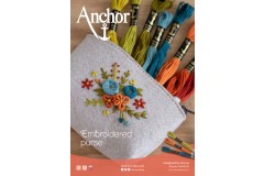 Anchor - Embroidered Purse Embroidery Pattern (Downloadable PDF)