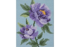 Anchor - Starter Kit - Purple Peonies (Tapestry Kit)