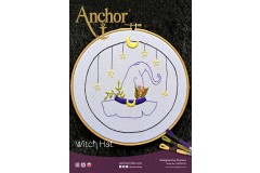 Anchor - Witch Hat Embroidery Pattern (Downloadable PDF)