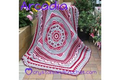 Helen Shrimpton - Arcadia Blanket - Winter (Stylecraft Yarn Pack)