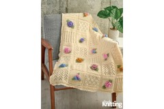 Simply Knitting 2020 KAL - 3D Floral Blanket by Nicola Valiji (King Cole Yarn Pack)