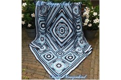 Pippin Poppycock - BluE Happy Blanket CAL - Blue (Stylecraft Yarn Pack)