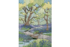 Derwentwater Designs - Seasons in Long Stitch - Spring Walk (Long Stitch Kit)