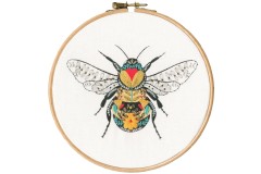 Bothy Threads -  Pollen Embroideries - Bee (Embroidery Kit)