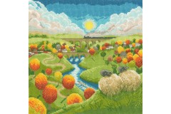 Bothy Threads - Watching The World Go By (Cross Stitch Kit)