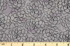 Clothworks - Imagine - Succulents - Grey (Y3425-6)