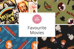 Craft Cotton Co - Favourite Movies Collection