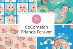 Craft Cotton Co - CoComelon Friends Forever Collection