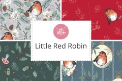 Craft Cotton Co - Little Red Robin Collection