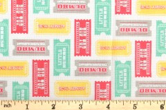 Craft Cotton Co - Disney Dumbo - Circus Tickets - Multi (2450-01)