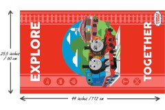 Craft Cotton Co - Thomas and Friends - Explore Together Panel (2714-06)