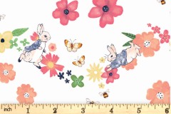 Craft Cotton Co - Peter Rabbit Flowers and Dreams - Large Florals (2727-04)