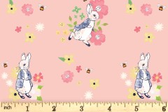 Craft Cotton Co - Peter Rabbit Flowers and Dreams - Floral Bees (2727-05)