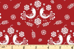 Craft Cotton Co - Scandi Christmas - Folk Art Doves (2803-03)