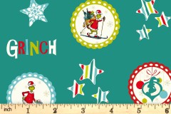 Craft Cotton Co - Grinch Christmas - Snowflake and Stars (2902-04)