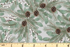 Craft Cotton Co - Welcome Home - Pinecones and Berries (3266-04)