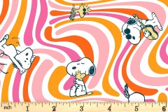 Craft Cotton Co - Snoopy Groovin' - Swirl (3388-03)
