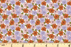 Craft Cotton Co - Groovy Floral - Petal Patch (3459-04)