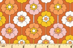 Craft Cotton Co - Groovy Floral - Retro Floral (3459-05)