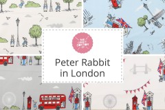 Craft Cotton Co - Peter Rabbit in London Collection
