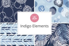 Craft Cotton Co - Indigo Elements Collection