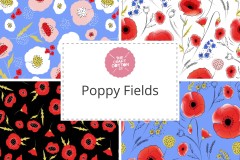 Craft Cotton Co - Poppy Fields Collection