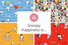 Craft Cotton Co - Snoopy Happiness Is… Collection