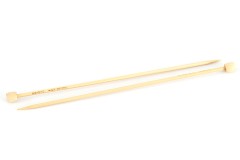 Clover Takumi Single Point Knitting Needles - Bamboo - 23cm (3.75mm)