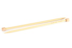 Clover Takumi Single Point Knitting Needles - Bamboo - 23cm (5.5mm)