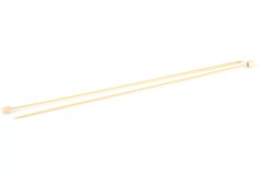 Clover Takumi Single Point Knitting Needles - Bamboo - 33cm (2.5mm)