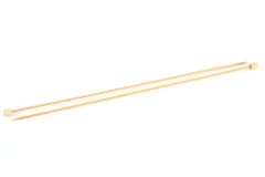 Clover Takumi Single Point Knitting Needles - Bamboo - 33cm (2.75mm)