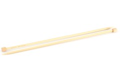 Clover Takumi Single Point Knitting Needles - Bamboo - 33cm (5.5mm)
