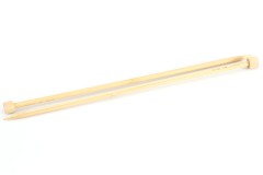 Clover Takumi Single Point Knitting Needles - Bamboo - 35cm (7mm)