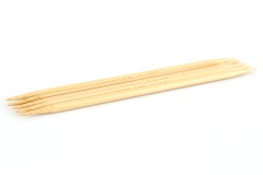 Clover Takumi Double Point Knitting Needles - Bamboo - 16cm (5mm)
