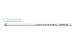 Clover Fabric Marking Pencil, Water Soluble, White