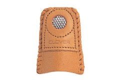 Clover Coin Thimble, Leather