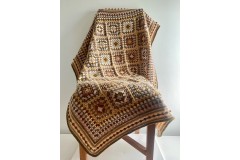 TheCrochetedCabin (Dee Jamieson) - Coffee and Cream Blanket - Yarn Pack (Yarnsmiths Create DK)