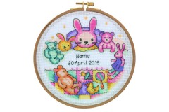 My Cross Stitch - Patchwork Bunny (Cross Stitch Kit)