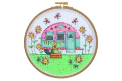 My Cross Stitch - Happy Camper (Cross Stitch Kit)