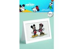 My Cross Stitch - Disney - Mickey & Minnie Mouse (Cross Stitch Card Kit)