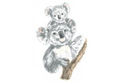 My Cross Stitch - Martha Bowyer - Koala (Cross Stitch Kit)