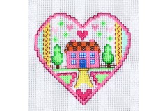 My Cross Stitch - Heart (Cross Stitch Kit)