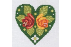 My Cross Stitch - Rose Heart (Cross Stitch Kit)